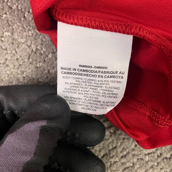 Nike Tiger Woods Polo Shirt Men's 2XL Red Elite Cool Carbon Golf Performance XXL - Picture 12 of 12